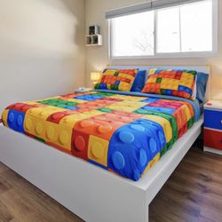 White IKEA MALM Queen Bed Frame – Great Condition