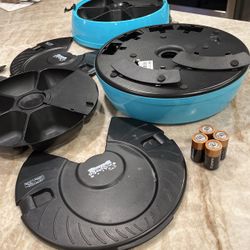 Two Automatic Pet Feeders For Cats, 6-meal Feeder