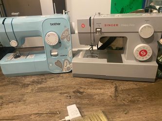I brother & 1 Singer Sewing Machine