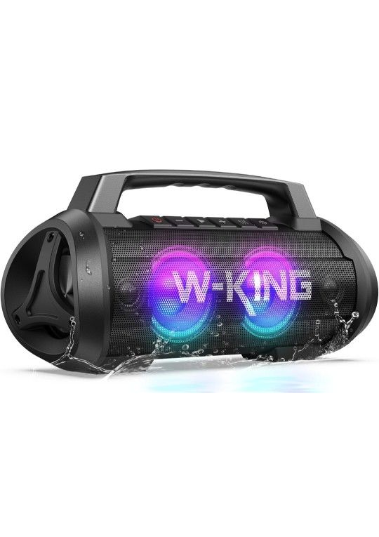 W-KING Portable Speakers Bluetooth Wireles, Waterproof 