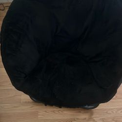 Large Black Folding Chair 