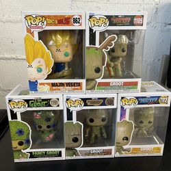 5 Funko Pops