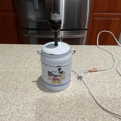 Mickey Mouse Milkcan America Lamp