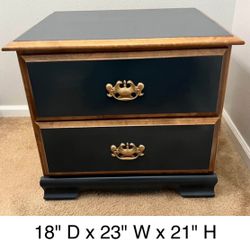 Dress Hand Painted And Refurbished 