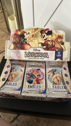 Lorcana trading cards