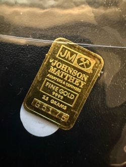 Johnson Matthey 2.5g Fine Gold Bar