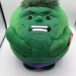 TY Beanie Ballz Marvel Avengers Hulk Plush
