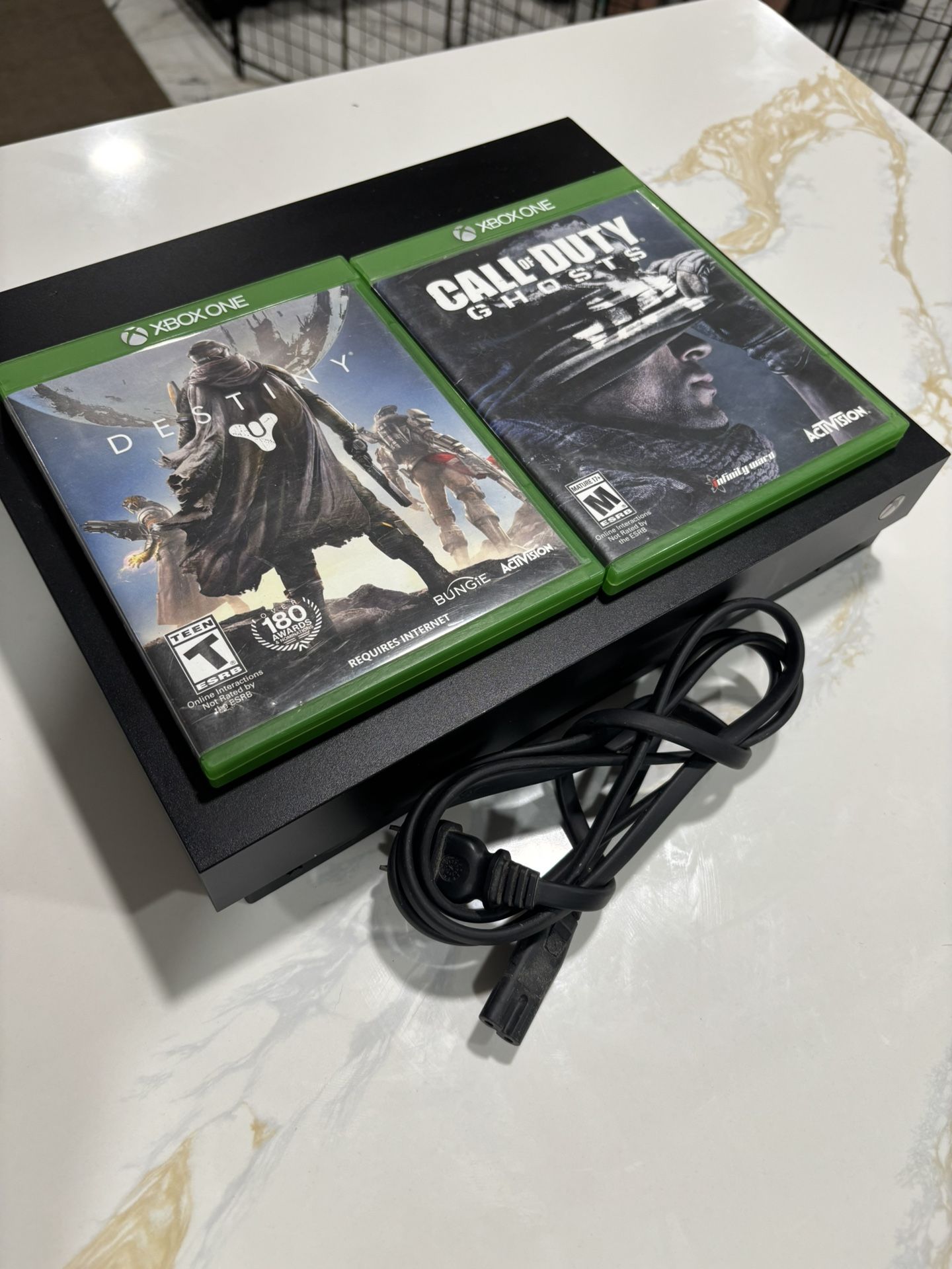 Xbox One X w/ 2 Games