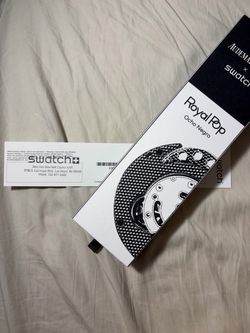 Ap Swatch Royal Pop Ocho Negro