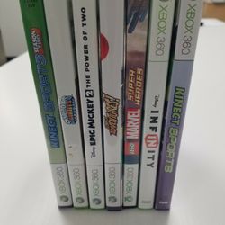 Xbox 360 Games And Body SENSOR
