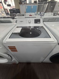 Whirlpool® 4.3 Cu. Ft. White Impeller Top Load Washer with Quick Wash Cycle and Soft Close Glass Lid