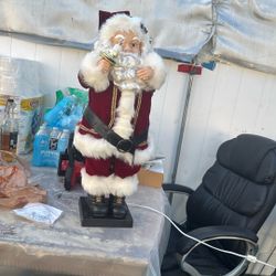 Santa Claus Con Musics Y Se Mueve Usado Buenas Conditioneds Precio 40