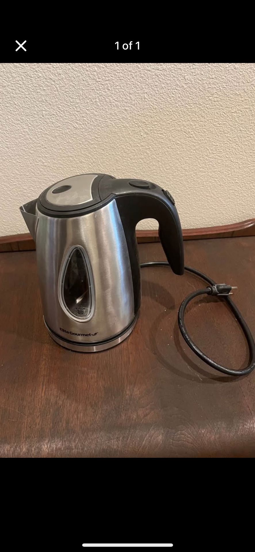 Elite Gourmet Water Tea Kettle 