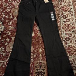 Women’s Levi’s style 726 flare size 32 waist 32 length black