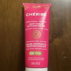 Cheribe Soft Hold Styling Gelée with Chebe Complex + Aloe Vera - Defining + Hydrating Shiny Styling Gel - 8 fl oz