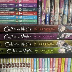 Call of the Night Manga vol 2-5 