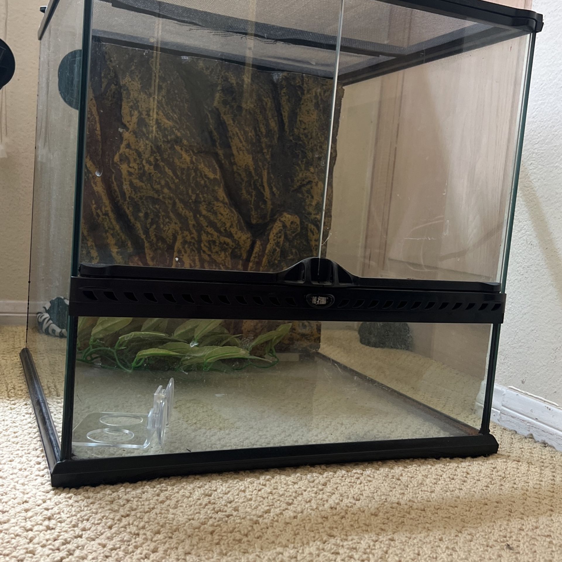 18 X 18 X 18 Exo Terra Terrarium Reptile Tank for Sale in Costa Mesa, CA OfferUp
