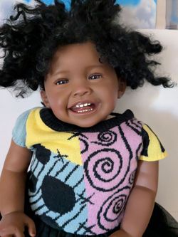 Reborn African American Toddler Doll