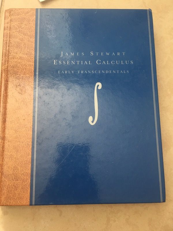 UNLV Essential Calculus textbook Math 181 and 182