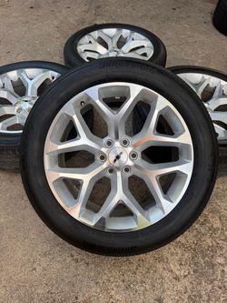 Rines 22” snowflakes 6 lug Chevy GMC $950
