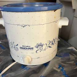 Rival 3.5 Quart Crock Pot