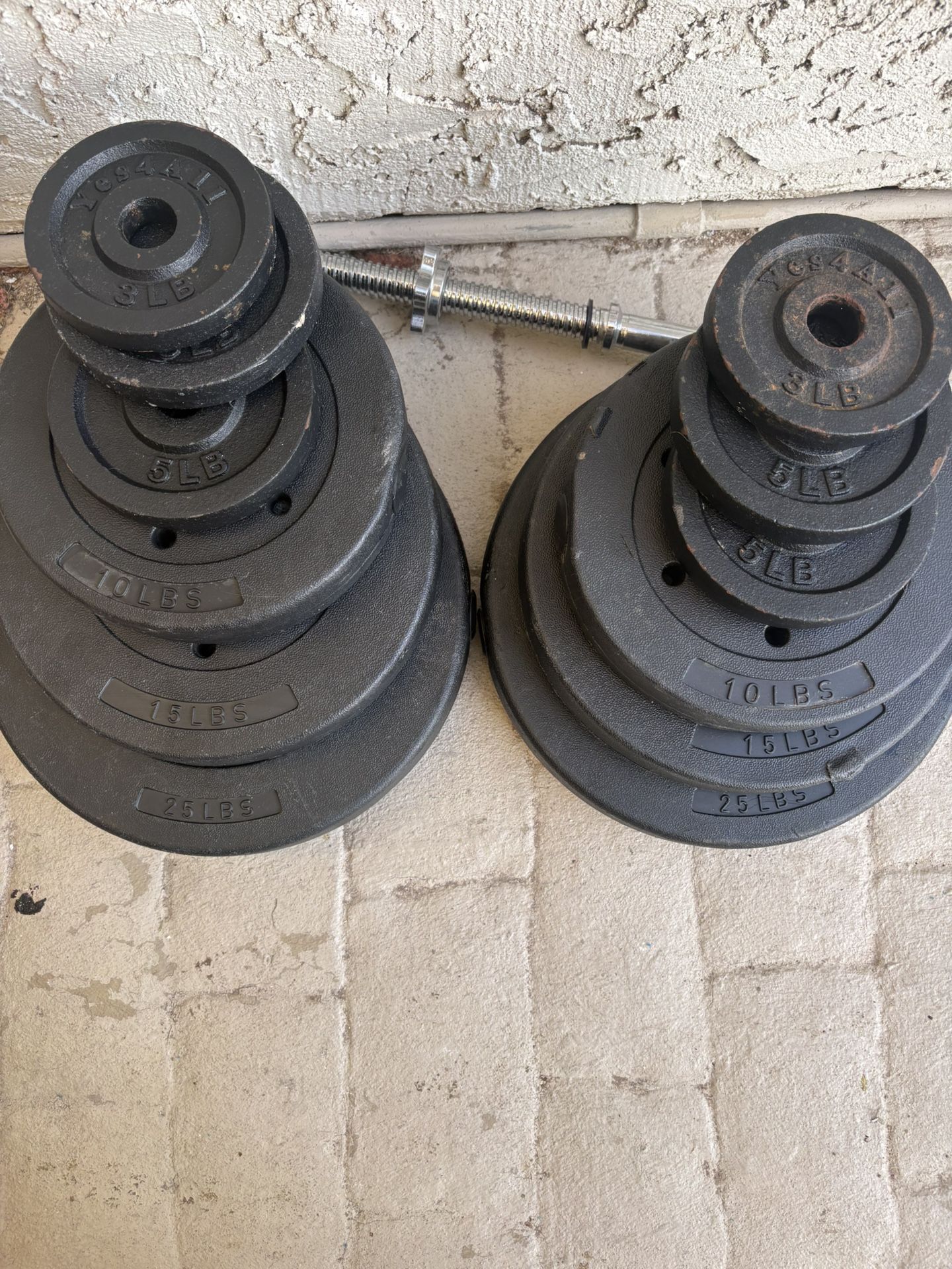 Bench Press, Weights