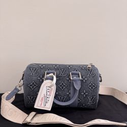 Louis Vuitton Washed Denim Purse