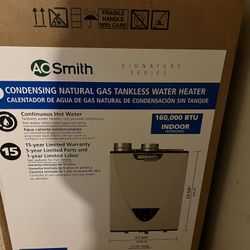 AO Smith Tankless, Hot Water Heater