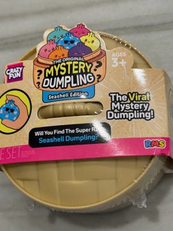Crazy Fun Mystery Seashell Squishy Bun