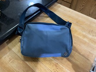Blue Lululemon crossbody bag with adjustable strap. Belt bag Fanny Pack $35