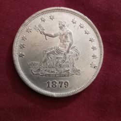 1879  Trade Dollar  