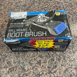 Ball Mount Boot Brush