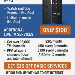Steaming Device And Internet 