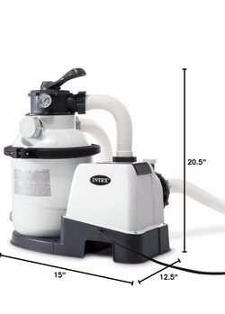 INTEX SX1500 Pool filter pump Used