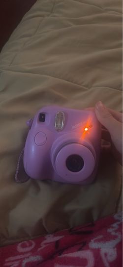 Fujifilm Instax Mini 7+ instant camera in Light Purple