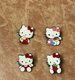 New Set of 4 Hello Kitty  Pins