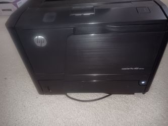 Selling a LaserJet 400 printer. In great working condition.