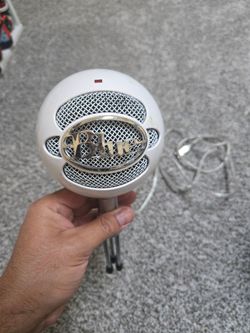 Blue Snowball USB Microphone White