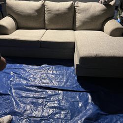 Love seat with chaise