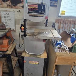 Craftsman 14" Bandsaw With Cabinet And Casters
