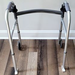 JR Walker, Titanium, Adjustable Height, Trigger Release Paddles for Easy Folding