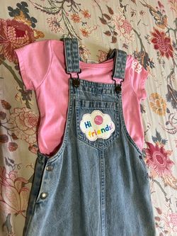 Ms. Rachel Denim Square Outfit 3 Years Toddler
