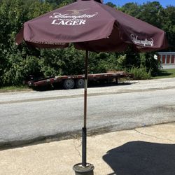 Yuengling Lager Umbrella Deck Porch Patio Outdoor Used