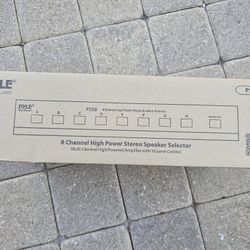 PYLE PSS8 8 Channel Speaker Selector