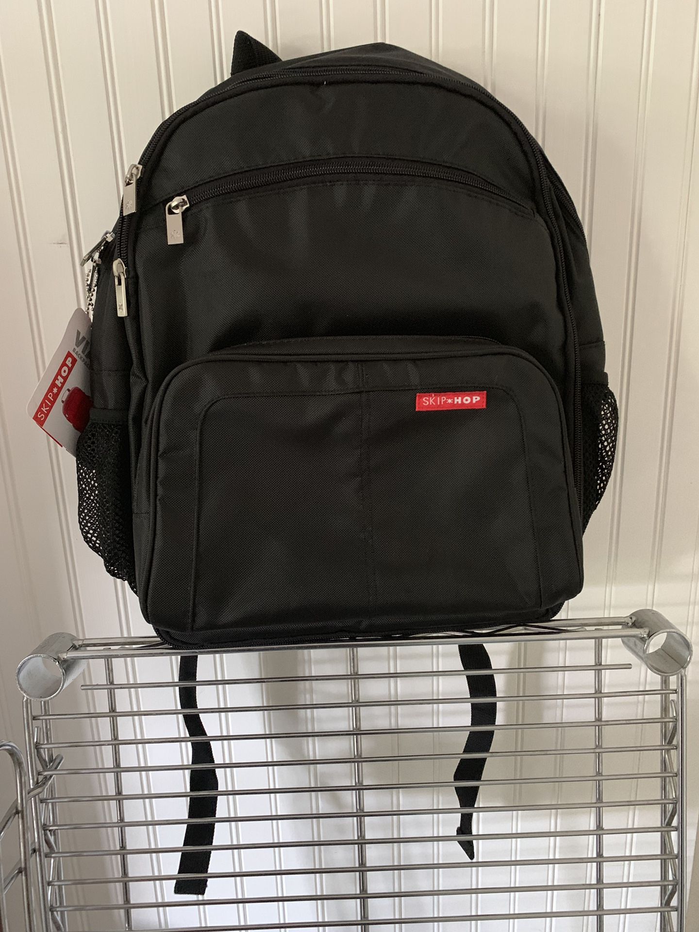 New with tags Skip Hop Via backpack - black