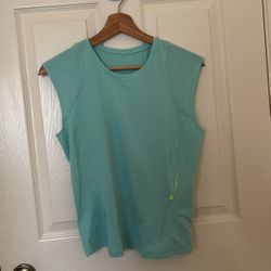 Teal Lululemon Running Jersey 