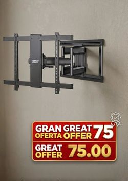 ErgoAV Full Motion TV Wall Mount 43"-90"