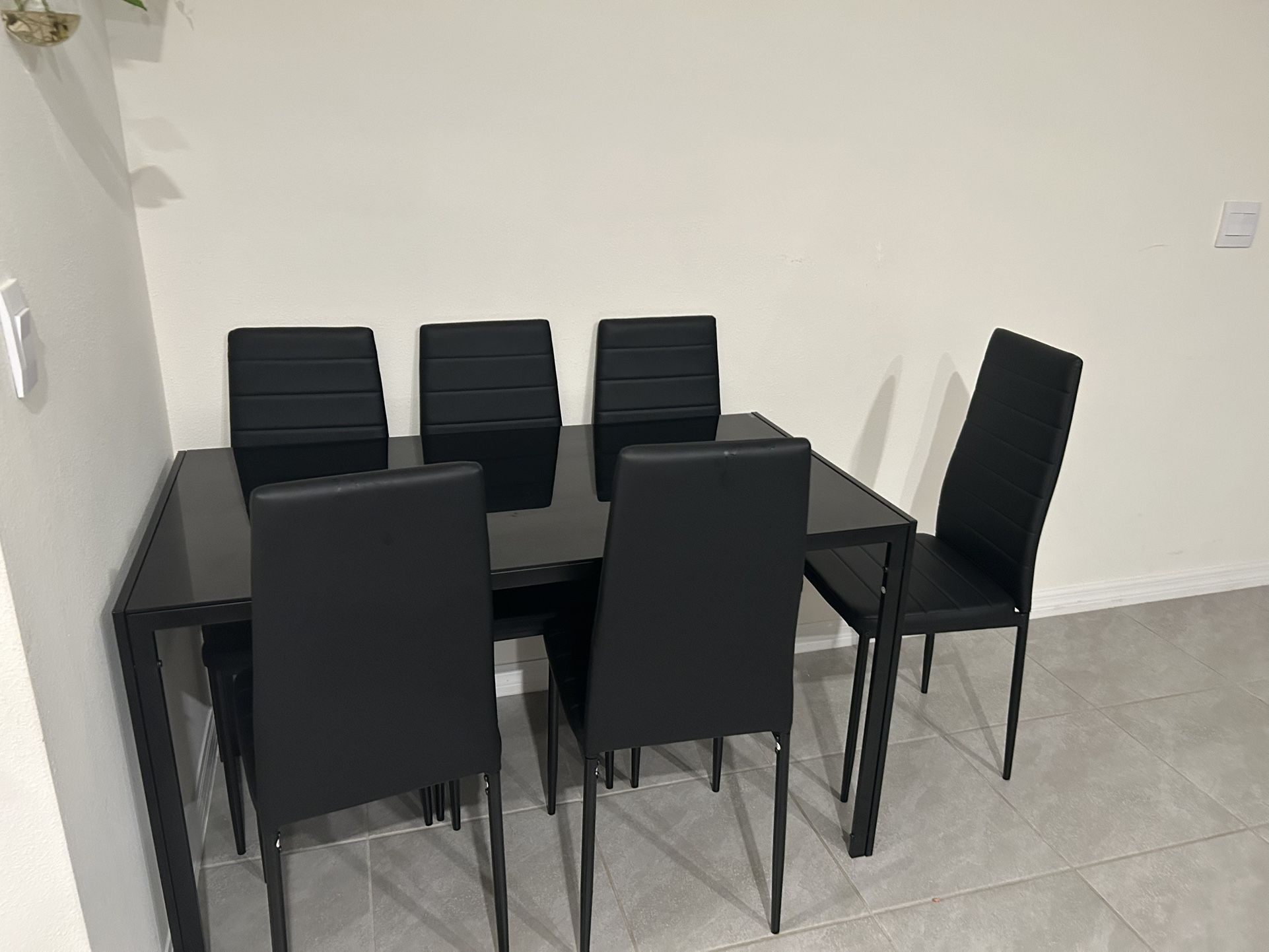 Brand New Six Chair Dining Table 