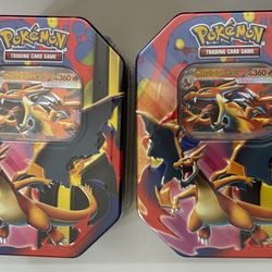 Pokemon Charizard Y Tin