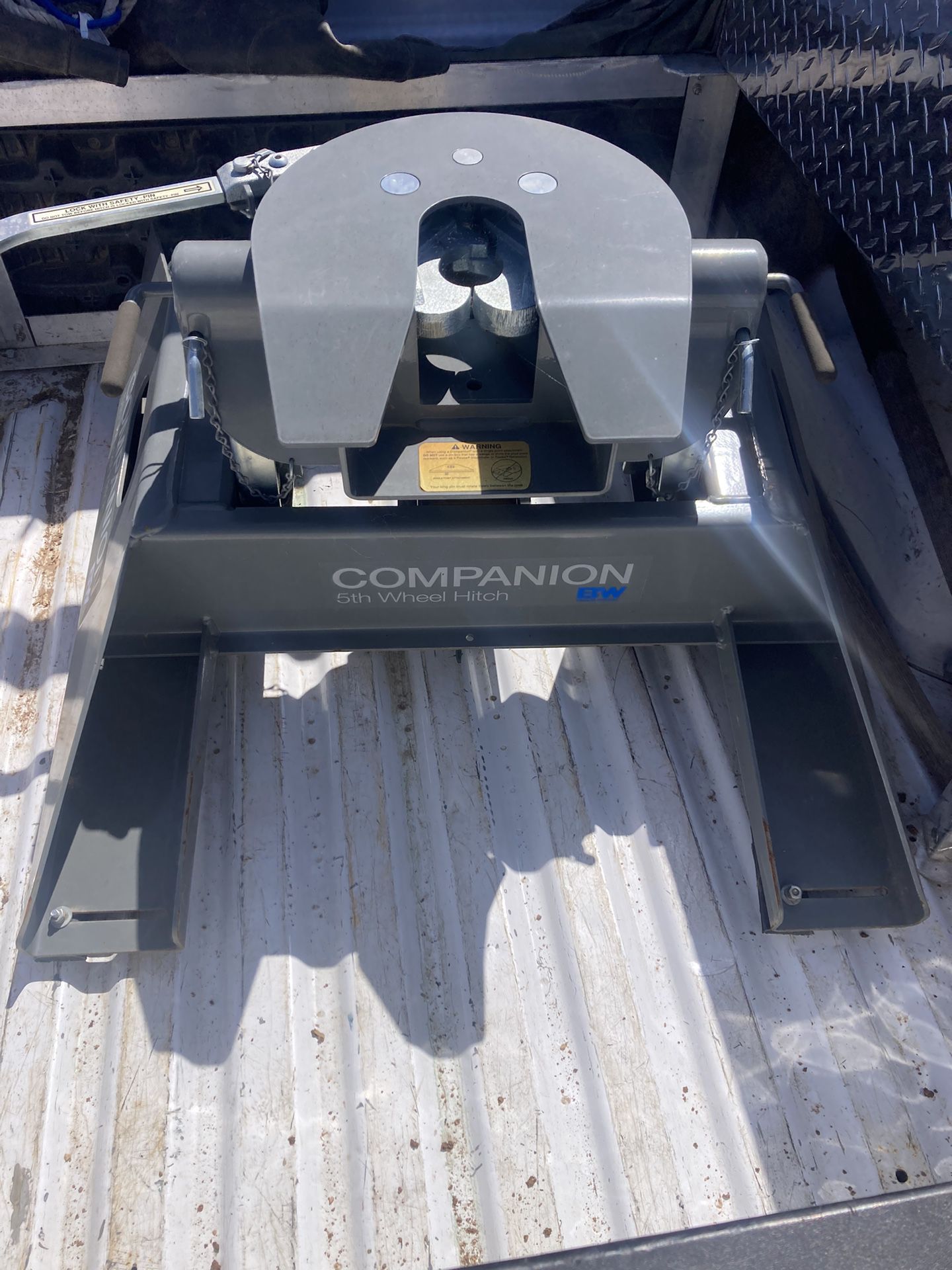BW 5th Wheel Hitch For Turnover Ball System